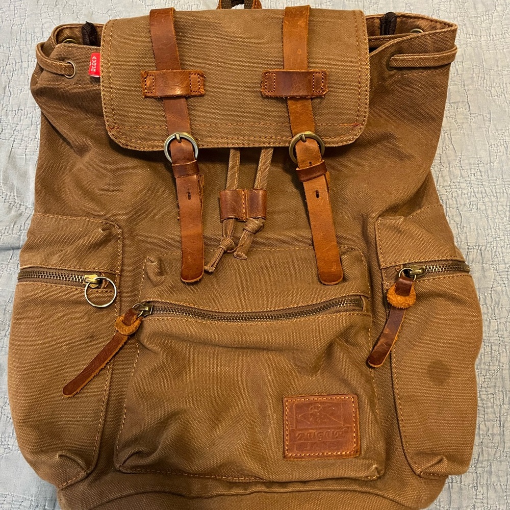 Augur Strauss Jans Canvas Backpack